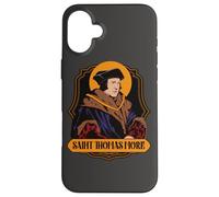 San Tommaso Sir More Utopia Catholic St Custodia per iPhone 16 Plus