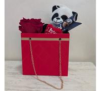 SAN VALENTINO 2026 PELUCHE PANDA Regalo BACI Perugina Rose Velluto Box Scatola