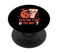 San Valentino 67 Sei il 6 al mio 7 Meme virale divertente PopSockets PopGrip Adesivo
