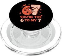 San Valentino 67 Sei il 6 al mio 7 Meme virale divertente PopSockets PopGrip per MagSafe