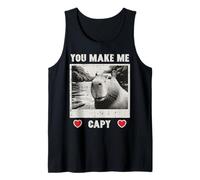 San Valentino Capybara Selfie Make Me Capy Uomini Donne Bambini Canotta