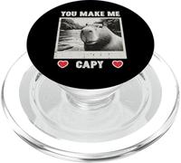 San Valentino Capybara Selfie Make Me Capy Uomini Donne Bambini PopSockets PopGrip per MagSafe