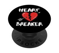 San Valentino Cuore Breaker Freccia Divertente Uomini Donne Bambini PopSockets PopGrip Adesivo