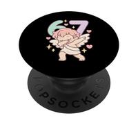 San Valentino Dabbing 67 Pastello Chibi Cupido Divertente Danza PopSockets PopGrip Adesivo