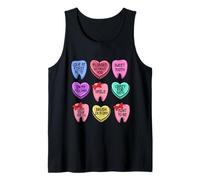 San Valentino Igienista Dentale Tech RDA Candy Cuore Dente Canotta