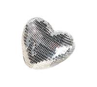 San Valentino Intarsiato Vetro Forma di Cuore Discoteche Palla LED Nightlight Lampada Da Tavolo Romantici Decorazione Domestica Artigianato Regalo A Forma di Cuore Nightlight