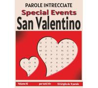 San Valentino - Parole Intrecciate: Passatempo mentale senza schermo per relax, viaggi e pause