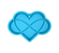 San Valentino portachiavi in resina epossidica stampo amore cuore portachiavi Pendellie stampo in silicone stampo per gioielli stampi in silicone resina
