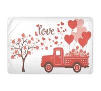 San Valentino Un Camion Rosso Palloncini Extra Large Riutilizzabile Letto Underpad altamente assorbente Fasciatoio Mat