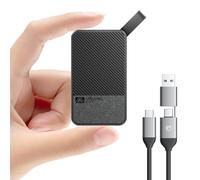 SAN ZANG MASTER Disco rigido esterno 1 TB,560 MB/s di lettura, 520 MB/s di scrittura, USB 3.2 Gen.1, disco rigido esterno per iPhone 15, Mac, PC e console di gioco, nero
