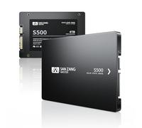 SAN ZANG MASTER Hard disk interno SATA SSD da 2,5 pollici, SATA III 6 Gb/s, 560 MB/s di lettura, scrittura 500 MB/s, 3D NAND, compatibile con laptop e desktop, S500