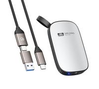 SAN ZANG MASTER SSD esterno 2T Portable SSD moderno e minimalista capacità di archiviazione SSD Hard Disk esterno / leggero alloggiamento in alluminio/USB-C compatibile con PC/Laptop/iPhone 15/16