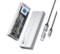 SAN ZANG MASTER USB 4 M2 Enclosure 40Gbps NVMe Enclosure - Alloggiamento NVMe raffreddato attivamente con ventola (non SATA) - USB 4/Thunderbolt 4 - Solo per alloggiamento SSD m2 - Per Mac/PC