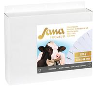 Sana Filtro latte premium, cucito-250 pezzi. Particolarmente adatto per i sistemi di estrazione 320 x 60 mm nessun colore