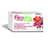 Sana Vita Ferro Active riduzione di stanchezza e affaticamento 14 bustine stick pack