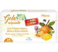 sana vita Sanavita Gola Arancia 24compresse