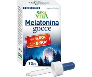 sana vita Sanavita Melatonina Gocce 15 ml