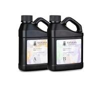 SANAAA 1:1 10A Silicone per stampi in gomma siliconica liquida per stampi in resina fai da te, colata, fai da te, stampo per sapone (1100g)