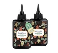 SANAAA Resina UV Trasparente Dura 200 g, Resina a Bassa Viscosità, Colla Polimerizzazione Rapida Con Luce Solare Ultravioletta Per La Creazione Di Gioielli e Decorazioni Artigianali