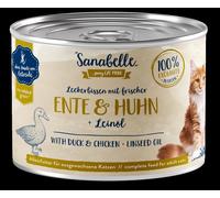 Sanabelle 195gx6 Confezione Anatra & Pollo