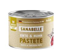 SANABELLE Anatra e pollo 195 g di paté per gatti adulti