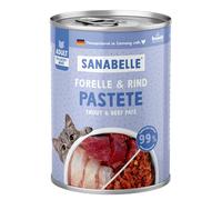 Sanabelle All Meat 6 x 400 g Alimento umido per gatti - Trota & Manzo