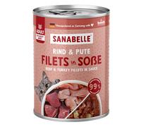 Sanabelle All Meat 6 x 380 g - Manzo & Tacchino