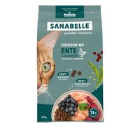 SANABELLE cibo secco da esterno con anatra per gatti freelance 2 kg