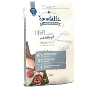 Sanabelle Light | Cibo secco per gatti a ridotto contenuto energetico per gatti in sovrappeso | 6 x 400 g