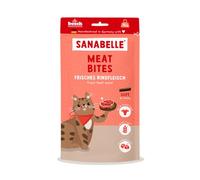 Sanabelle Meat Bites - Carne di manzo fresca, 7 x 55 g