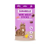 Sanabelle Mini bastoncini di carne anatra e bacche di sambuco, 7 x 55 g