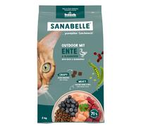 SANABELLE cibo secco da esterno con anatra per gatti freelance 2 kg