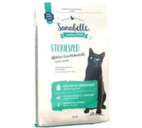 Sanabelle Sterilized | Cibo secco per gatti a ridotto contenuto energetico per gatti sovrappeso e sterilizzati | 1 x 10000 g