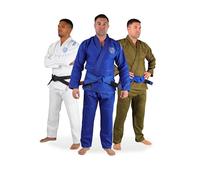 Sanabul Essentials V.2 Ultra Light Preshrunk BJJ Jiu Jitsu Gi (Blue, A2) (vedere la guida alle taglie speciali)