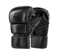 Sanabul Guanti MMA Essential 7 oz Sparring (Allblack, Grande/X-Grande)