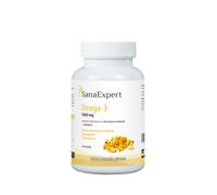 SanaExpert Omega-3 - olio di pesce con DHA+EPA (forma di trigliceridi)