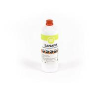 SANAFIX - Fissativo antimuffa e antialga all'acqua per interno ed esterno 1/5 Litri Incolore (1 Litro)