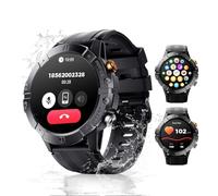 SANAG C29 Smartwatch Uomo,1.52” Orologio Smartwatch con Chiamata Bluetooth, IP68 Impermeabile, 120 modalità Sportive, Frequenza Cardiaca/Pressione/Passi Fitness Tracker Android ios,Nero