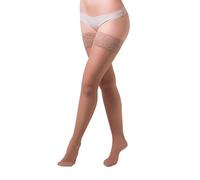 Sanagens Autoreggenti CHAMPAGNE Calze a compressione graduata 70 DEN NATURE 12/1