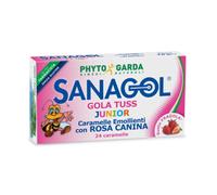 SANAGOL GOLA TUSS JUNIOR Phyto Garda 24 Caramelle Fragola