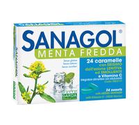 SANAGOL MENTA FREDDA Phyto Garda 24 Caramelle