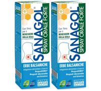 Sanagol Spray Forte Erbe Balsamiche 20 Ml 2x20 ml Spray