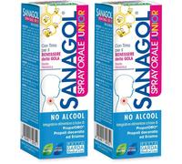 Sanagol Spray Junior Propoli Fragola 2x20 ml Spray orale