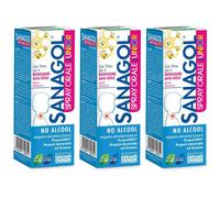 Sanagol Spray Junior Propoli Fragola 3x20 ml Spray orale