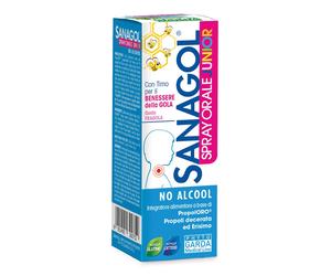 Sanagol Spray Junior Propoli Fragola - risparmia il 10% con il codice:
