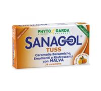 Sanagol Tuss Rinfrescanti Gusto Arancia 24 Caramelle