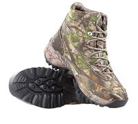 SANANG Scarpe da trekking impermeabili antiscivolo mimetiche da uomo, leggere e resistenti stivali tattiche all'aperto, mimetico, 42 EU