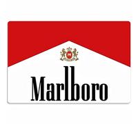 SaNavie Poster in metallo per decorazione, cartello regalo Marlboro sigaretta bar garage negozio casa murale placca 20 x 30 cm, multicolore