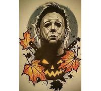 SaNavie Targa in metallo vintage retrò con storia horror di Halloween - decorazione da parete per casa, bar, garage, uomo, 30,5 x 20,3 x 20,3 cm
