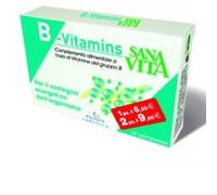 sana vita Sanavita B Vitamins Integratore Alimentare 30 Compresse